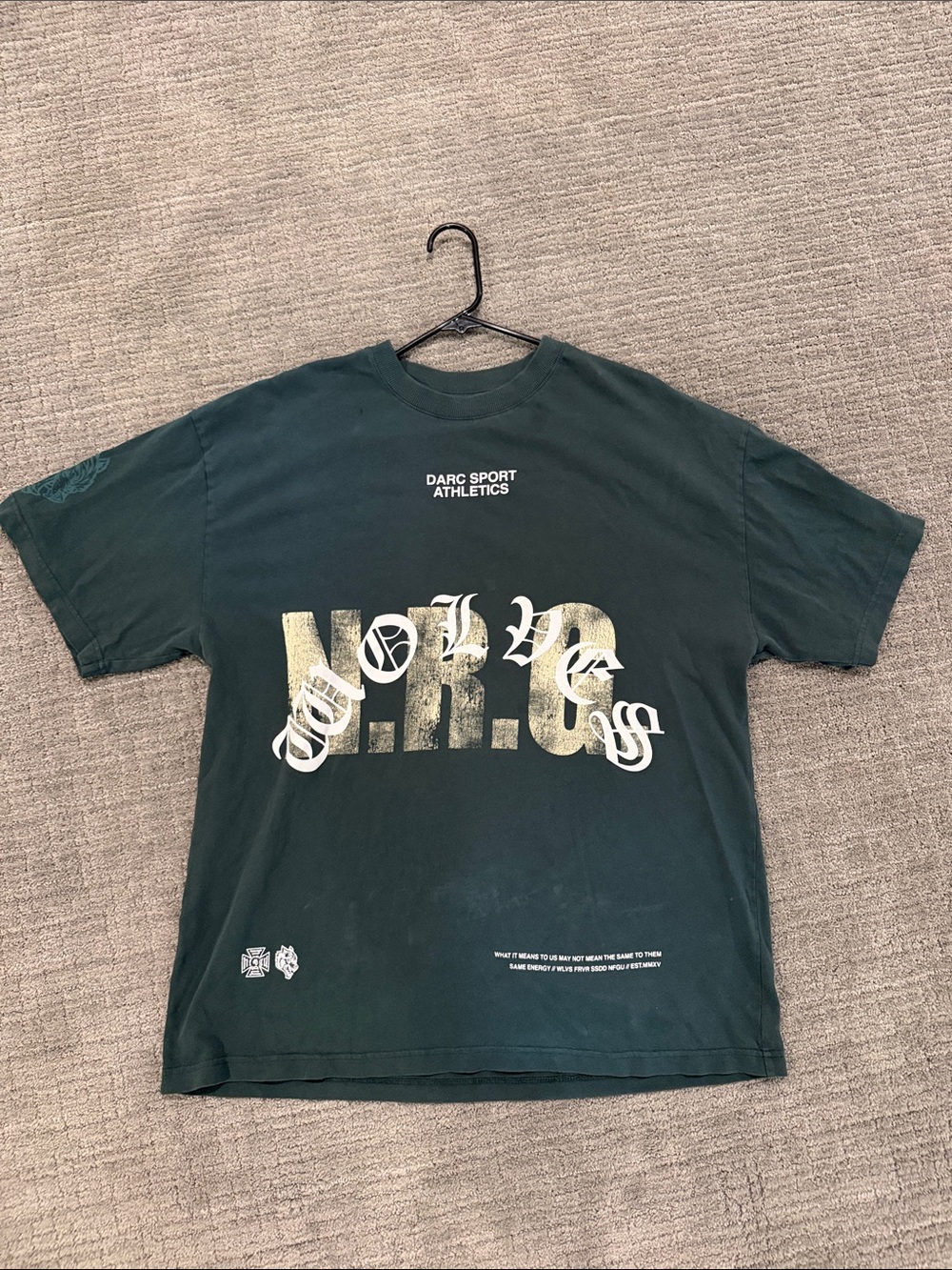 Darc Sport Forest Green Short-Sleeve Graphic Tee